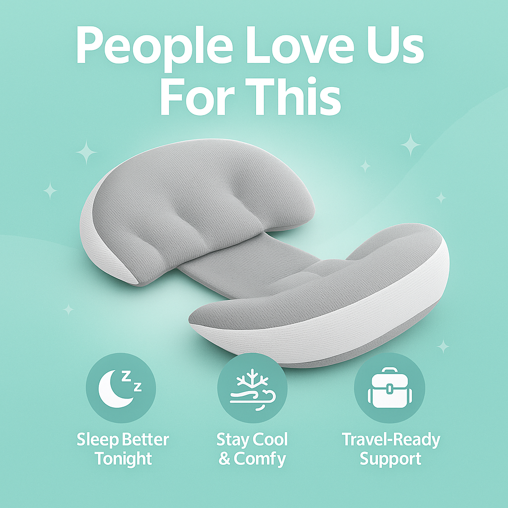 ZAXA Pregnancy Pillow – Full Body Support