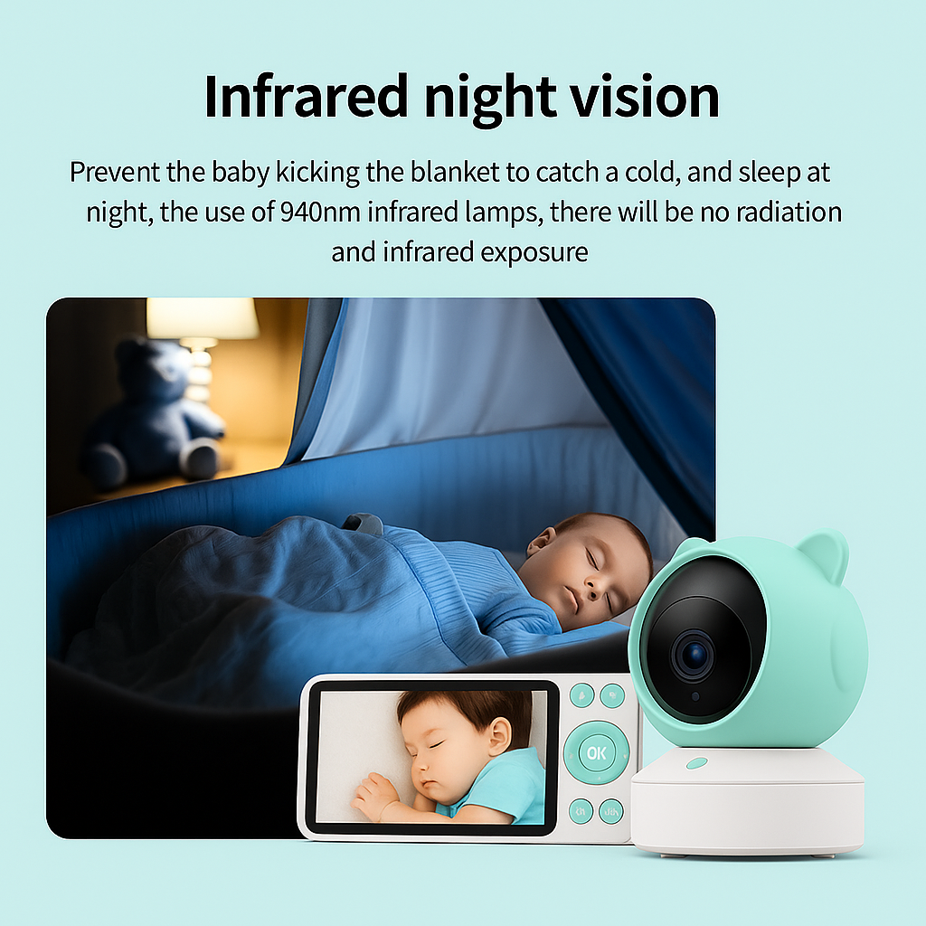 ZAXA Smart Baby Monitor – No WiFi Needed