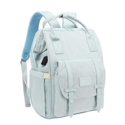 ZAXA Nappy Bag – Waterproof Backpack with USB