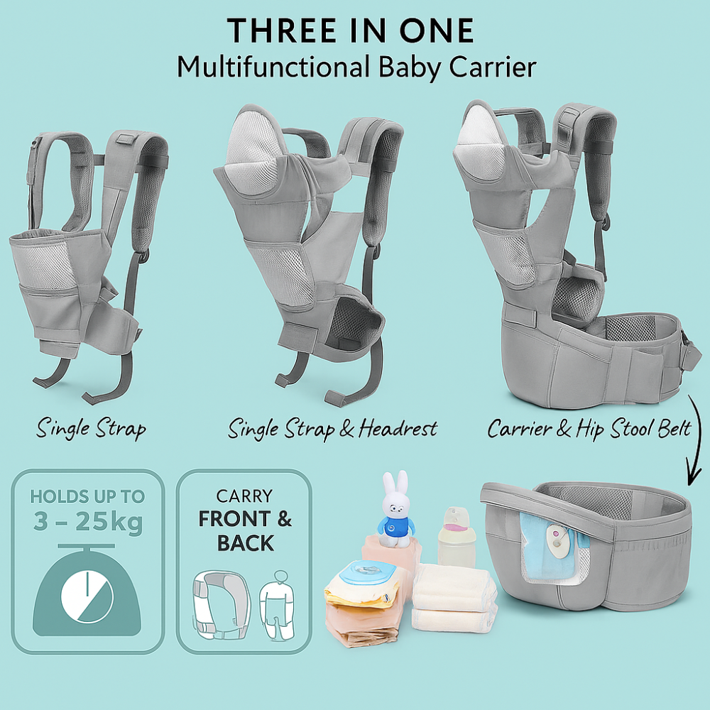 ZAXA Baby Carrier – For Newborns to Toddlers