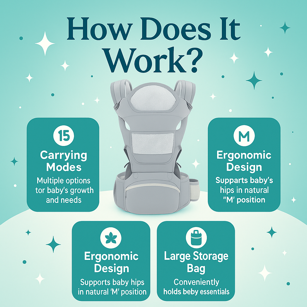 ZAXA Baby Carrier – For Newborns to Toddlers