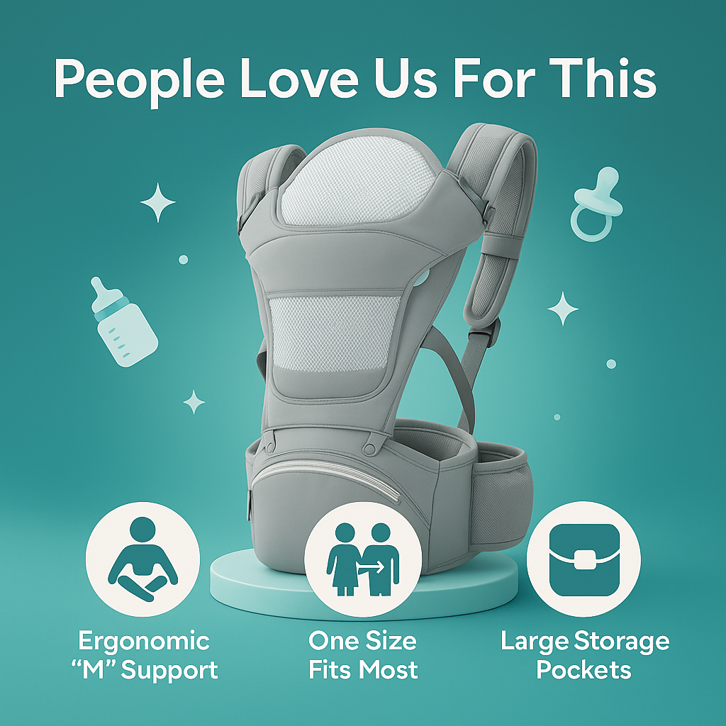 ZAXA Baby Carrier – For Newborns to Toddlers