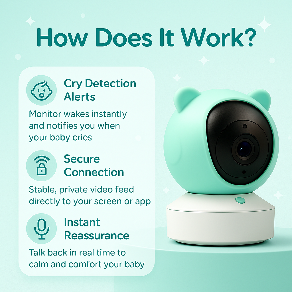 ZAXA Smart Baby Monitor – No WiFi Needed