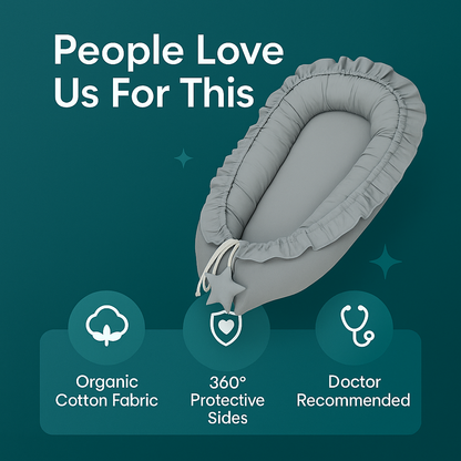 ZAXA Baby Bed – Sleep Tight & Portable