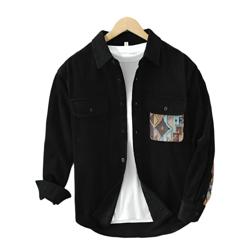 ZAXA - Max V2™ Men's Velvet Patchwork Shirt