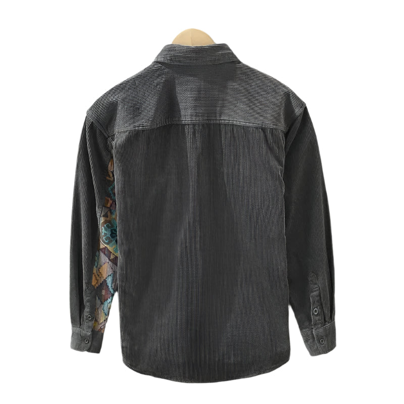 ZAXA - Max V2™ Men's Velvet Patchwork Shirt