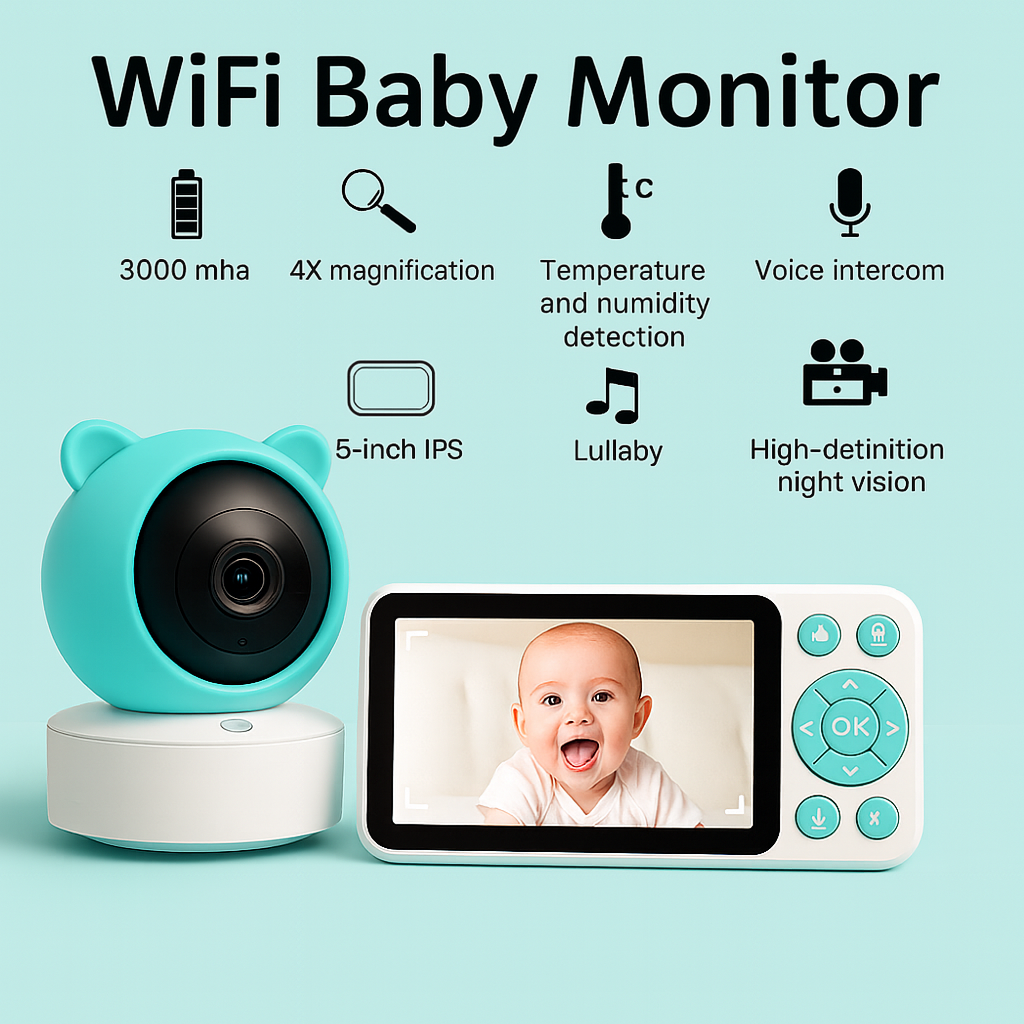 ZAXA Smart Baby Monitor – No WiFi Needed